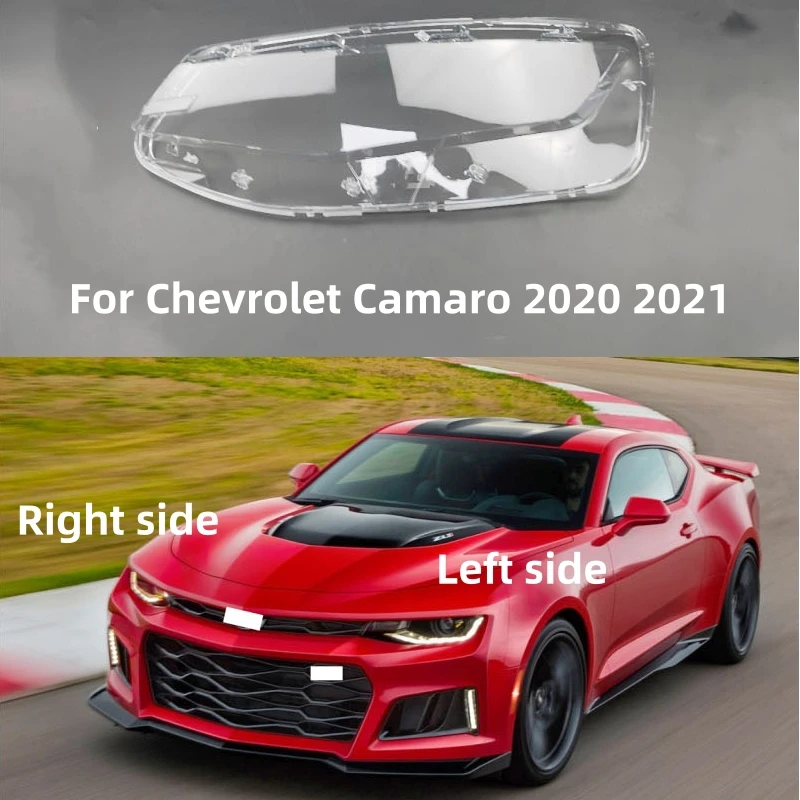 

For Chevrolet Camaro 2020 2021 Car Headlight Shell Headlamp Cover Replacement Headlamp Lens Headlight Glass