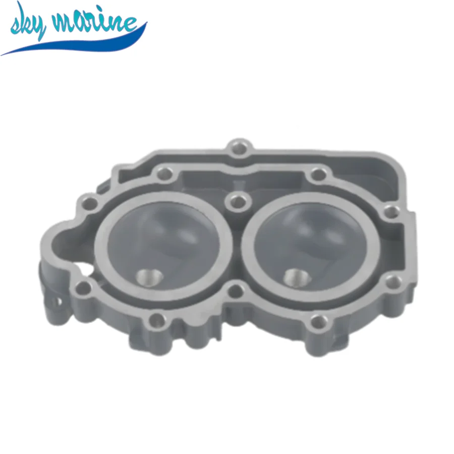 Cylinder Head Block 6B4-11111-00-1S For Yamaha 15HP 9.9HP 15D Outboard Engine Boat Motor Aftermarket Parts 6B4-11111 Boat Motor