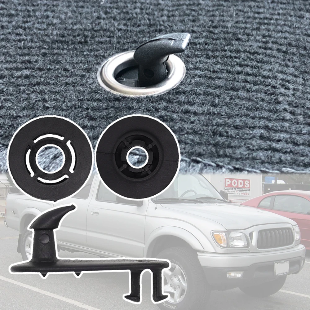 2 Kit For Toyota Tacoma 2001 2002 2003 2004 2005 2006 2007 2008 2010 Floor Mat Clip Carpet Holder Fixing Hook Fastener Rivets