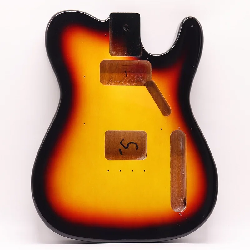 

Yangmu Guitar Body Sunset Color Electric Guitar Body Bright Guitar Instrument Accessories Modification DIY Professional