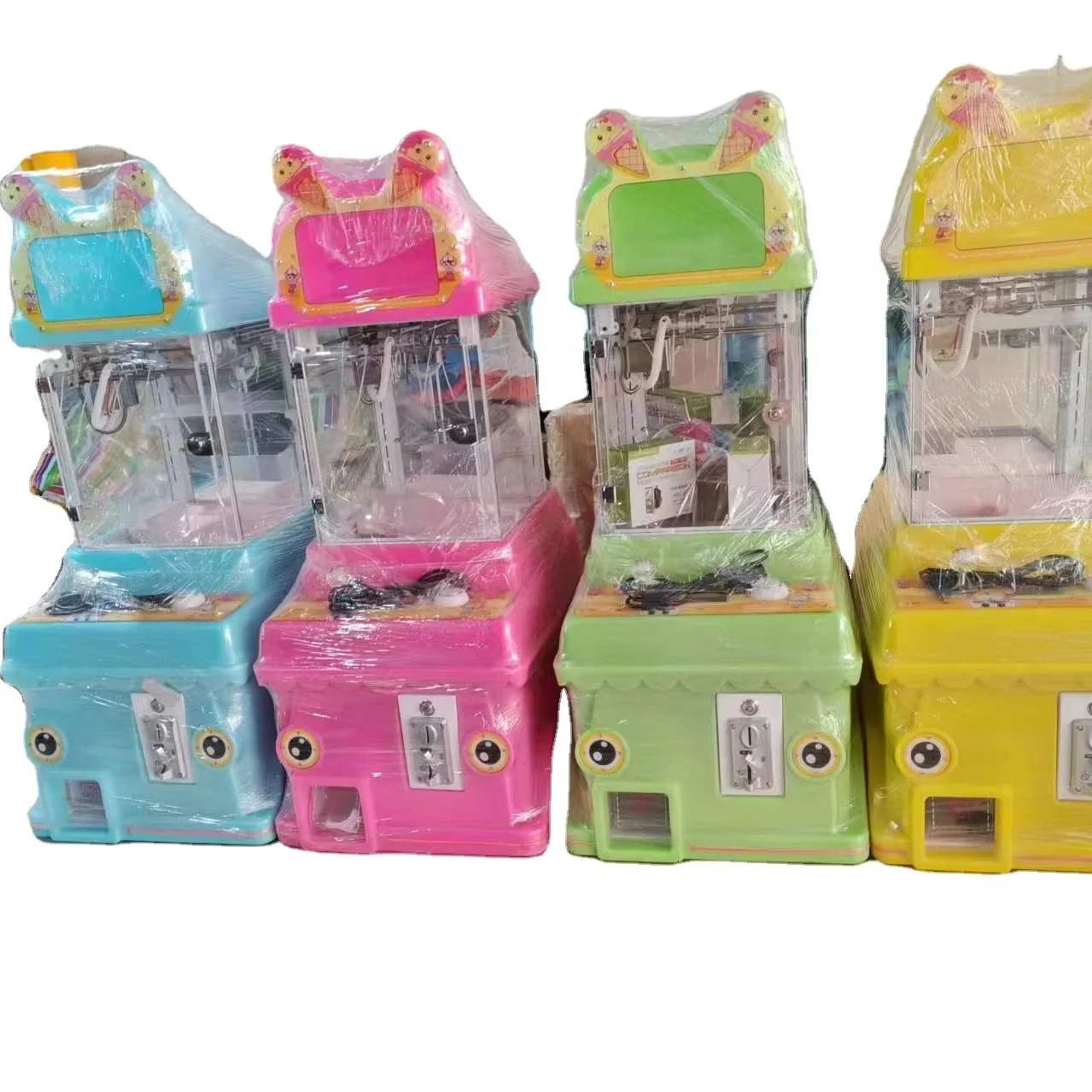 

2024 Hot Sale 1.28m*0.5m*0.4m Plastic Claw Machine Kids Toy Crane Doll Machine For Sale