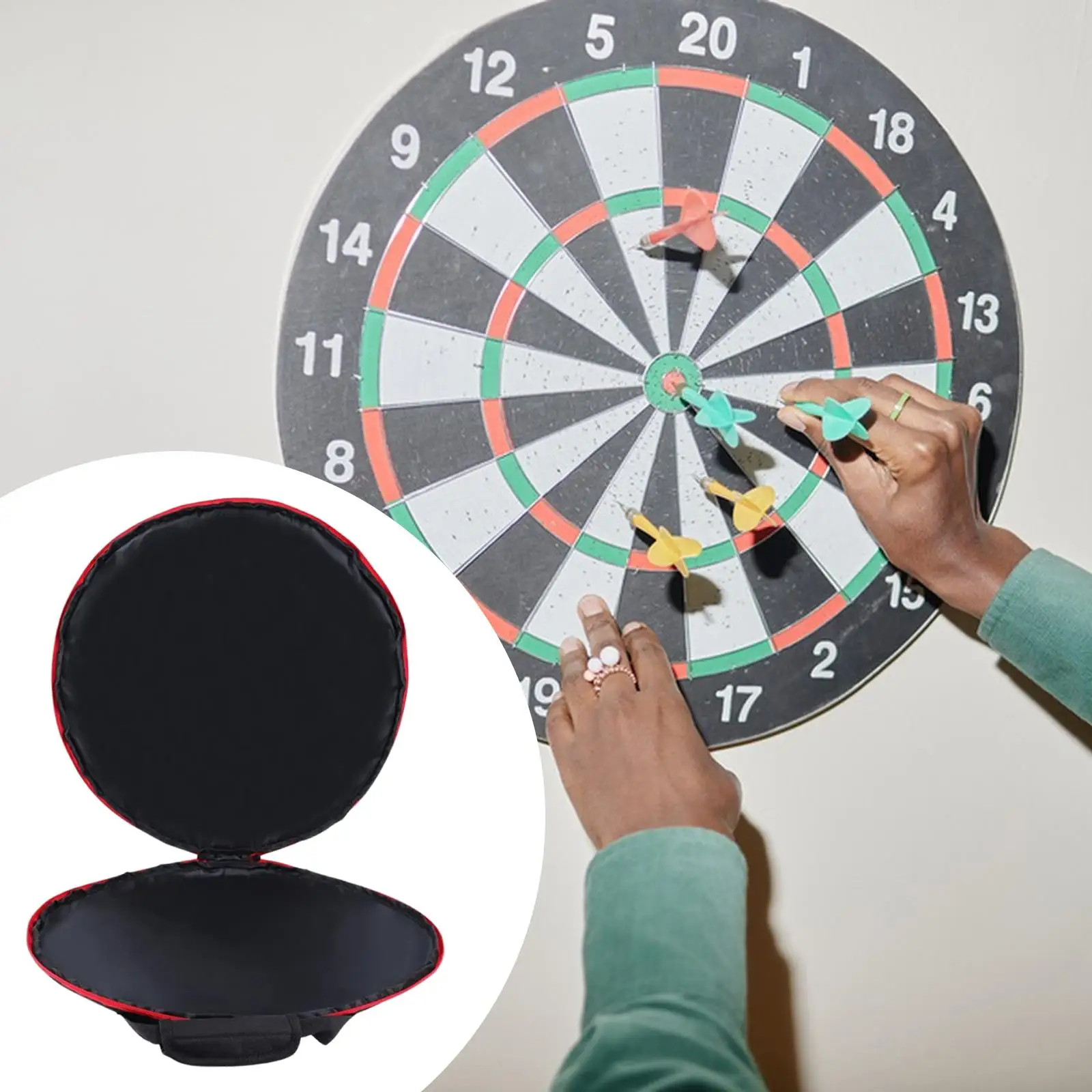 

Boards Carry Bag Cover Professional Large Capacity Extra Back Pocket Black Practical 62x8cm Box Comapct