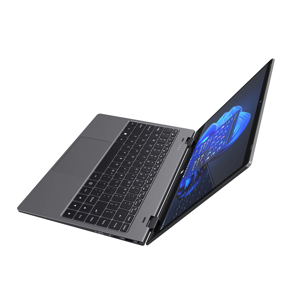 FW-Y1 14-дюймовый мини-ноутбук Intel N95 32 ГБ DDR4 2 ТБ SSD 6000 мАч Планшет 2-в-1 2,5 К 2560x1440 Touch 360 °   Откидной офисный нетбук для учебы