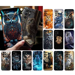 Owl Phone Case For Samsung S25 S24 S23 S22 S21 S20 Ultra S20 S22 S21 S10E S20 FE S24 Plus