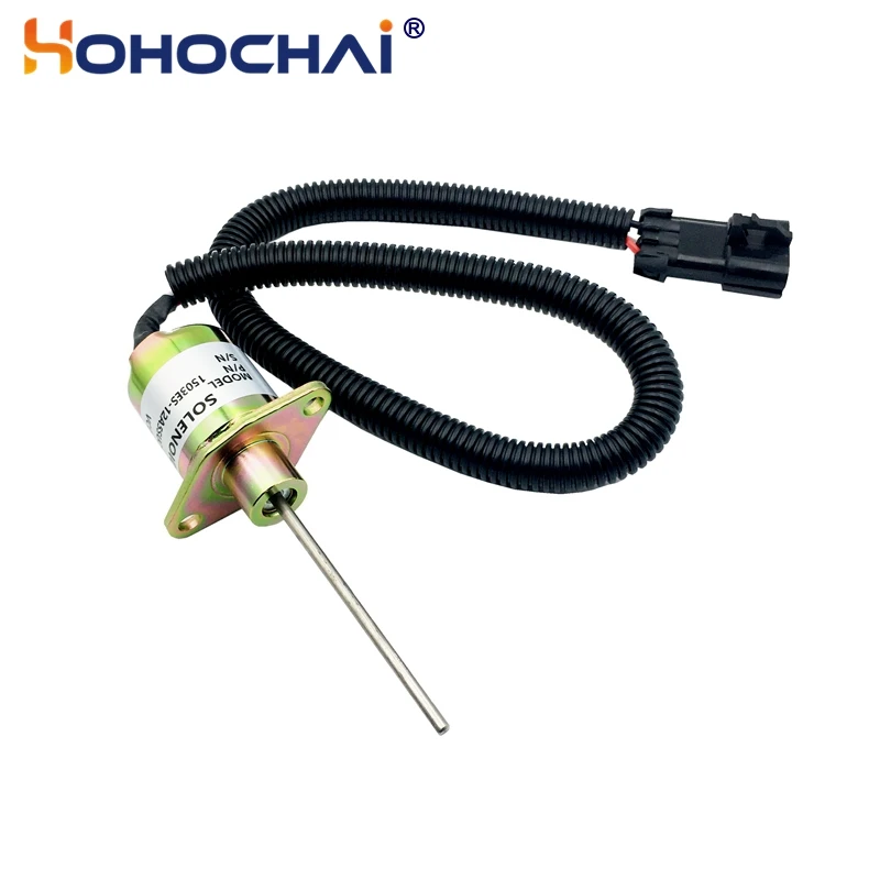 1503ES-12A5SUC9SCC28 SA-5019-12 Fuel Shut Off Solenoid 12V  For Kubota CT4-134DI, 134DI, V2203-DI Engine Parts