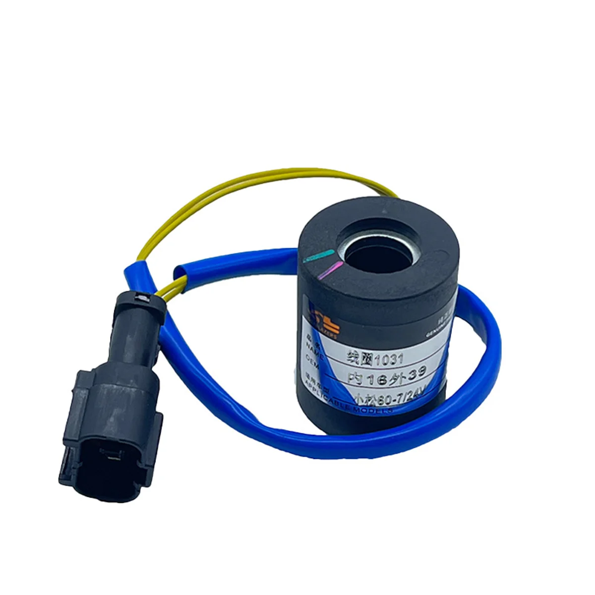 For Coil 1039 Excavator Pilot Rotary Solenoid Valve Coil Engineering Machinery Parts