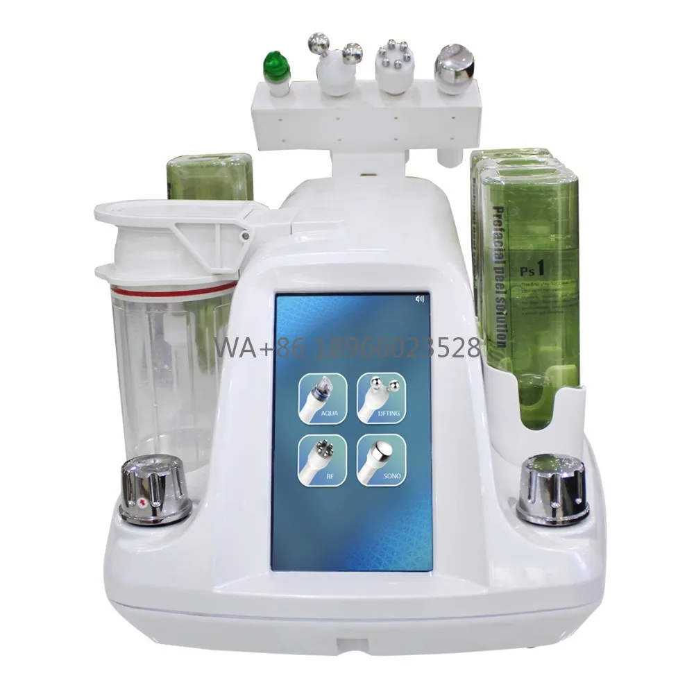 Professional 4‑in‑1 Desktop Beauty Oxygen Aqua‑Peel Facial Equipment For Salon & Spa