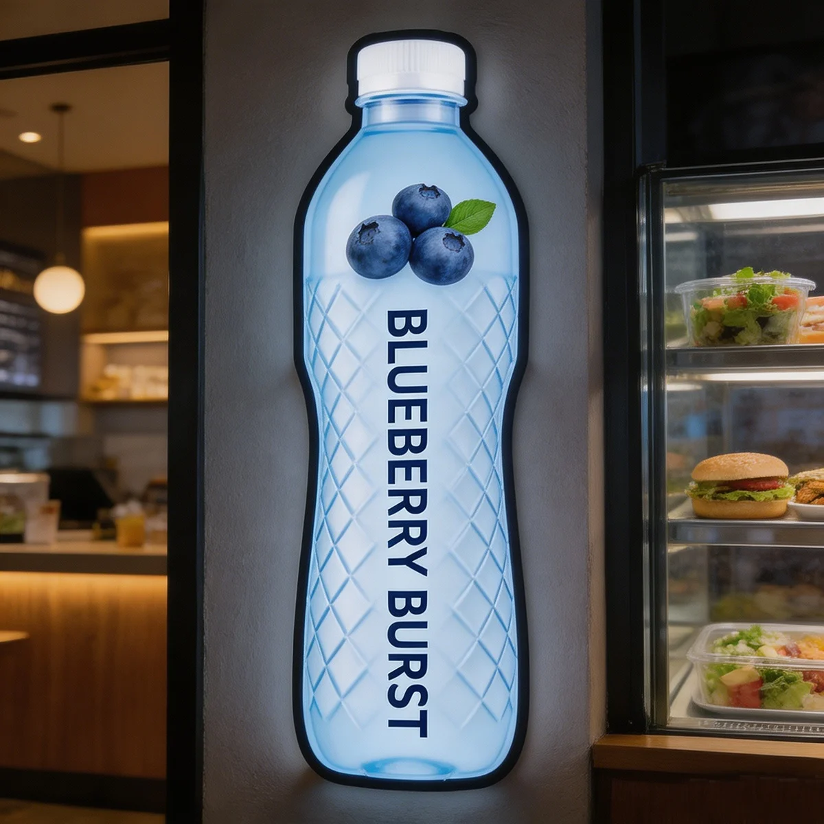 Free Design 12V Custom LED Ultra Thin Lightbox Sign Acrylic LED Logo Signage for Shop Party Wall Decor