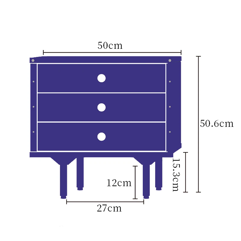Mid Century Vintage Nightstand Drawer Premium Storage Beauty Nightstand Classic Design Mesa De Cabeceira Bedroom Furniture