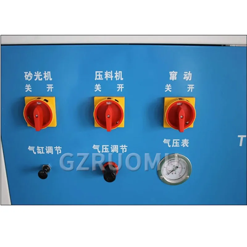 TWQS-280 Desktop Bend Sander Multifunctional Curve Sanding Machine Grinding Wheel Belt Grinding Polishing Woodworking Machinery