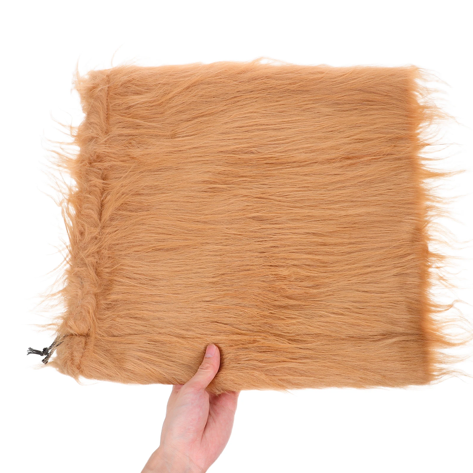 

Lifelike Lion Mane Collar for Pet Dogs Cool Costume for Parties Festivals Brown Soft Synthetic Hair