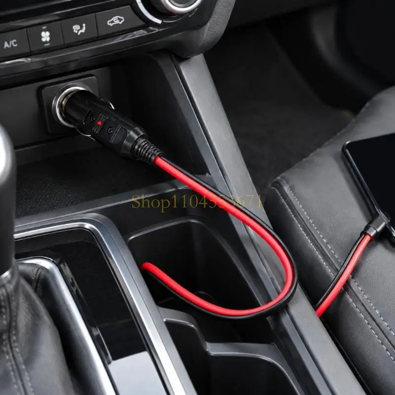 Best Seller 14AWG Power Outlet Power Cord with Twin Bare-End Conductors 12V/24V
