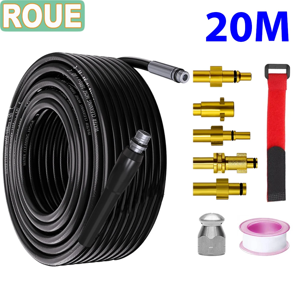 ROUE For Karcher Bosch Interskol Elitech Nilfisk Huter Stihl Parkside Black Decker High Pressure Hose Sewer Cleaner and Sewage