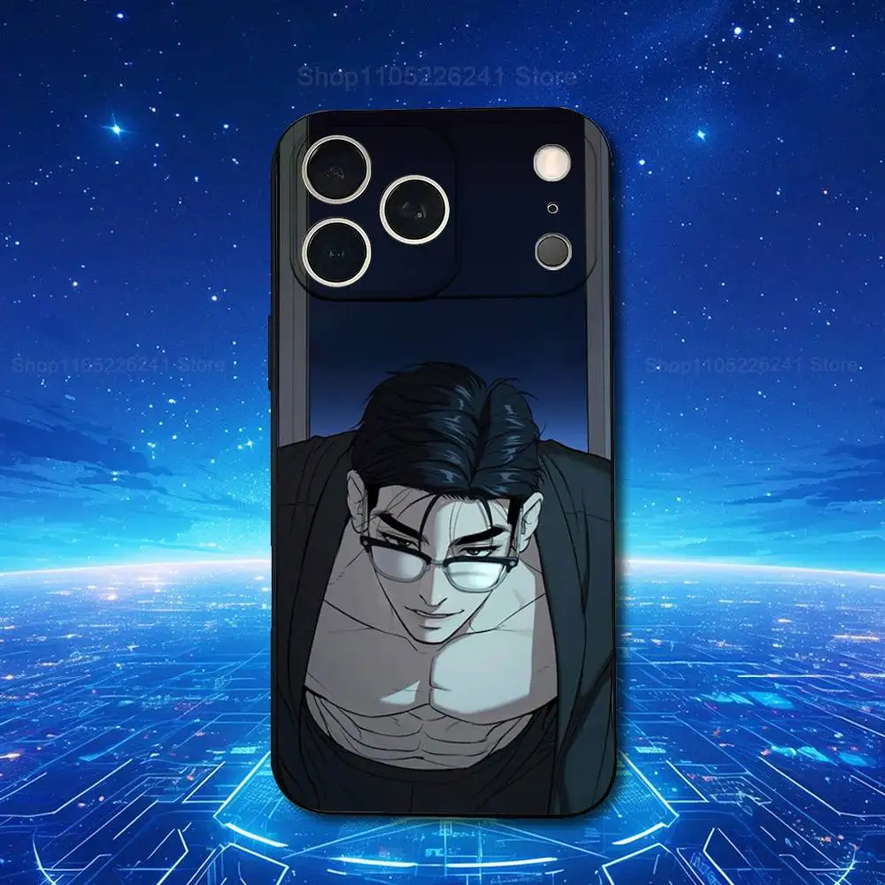 J-Jinx JaekYung Kim-Dan لطيف آيفون 13,17,11,12,16,14,15,Plus,Pro Max,XS,X,XR,SE,Mini,8,7,Soft سيليكون حافظة هاتف سوداء