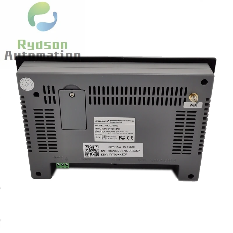 SK-070GW SK-070MW Samkoon 7 Zoll Touchscreen HMI USB Download-Port DC 24V Netzteil