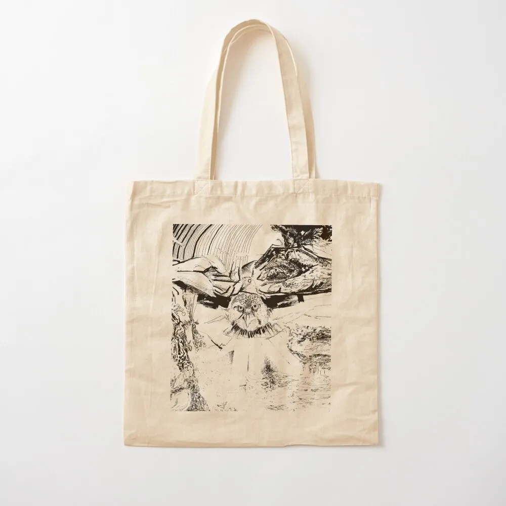 Triptych P2 Tote Bag Fabric bag supermarket folding bag women shopper women