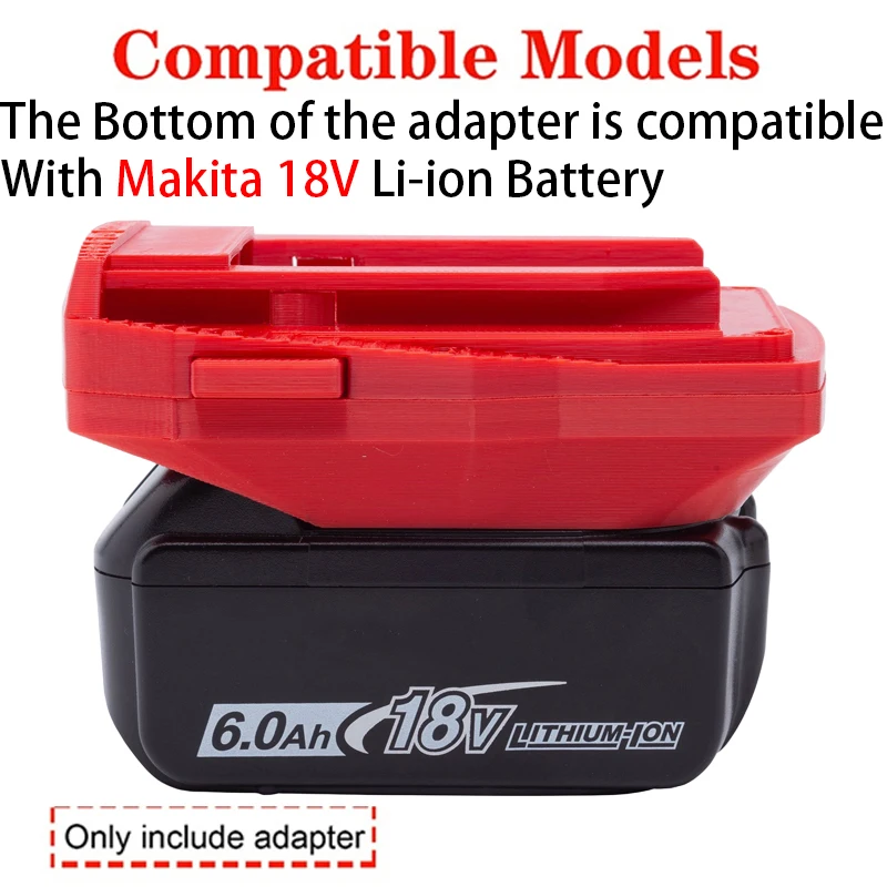 Battery Adapter/Converter for Hilti 22V B22 CPC Li-ion tools to Makita 18V Li-ion Battery Adapter Power Tool Accessory