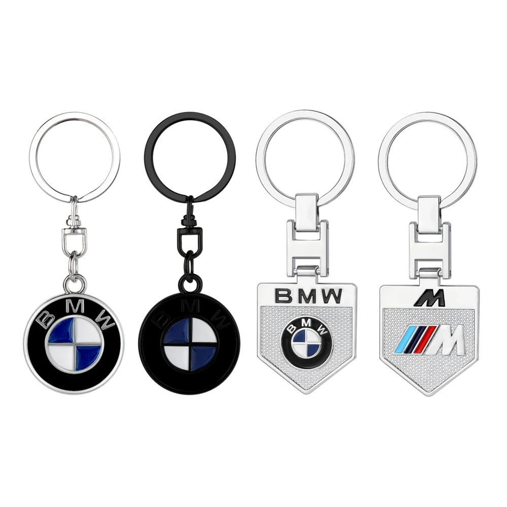 Car Key Chains Keyring Pendant Metal Keychain Holder Auto Accessories Car Styling For BMW M Performance M3 M5 M6 Power F10 F13