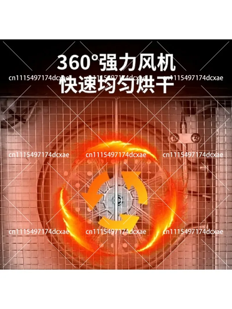 6-Tray Food Dehydrator for Home Use, Large Capacity Fruit Dryer Machine with Adjustable Trays