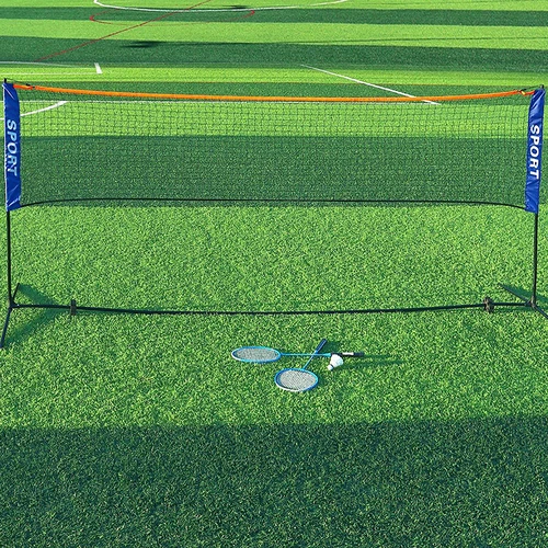 Imagen 2 del producto Red de bádminton estándar para entrenamiento deportivo profesional, red de voleibol de fácil configuración, malla de tenis al aire libre, ejercicio, 3,1/4,1/5,1/6,1 m