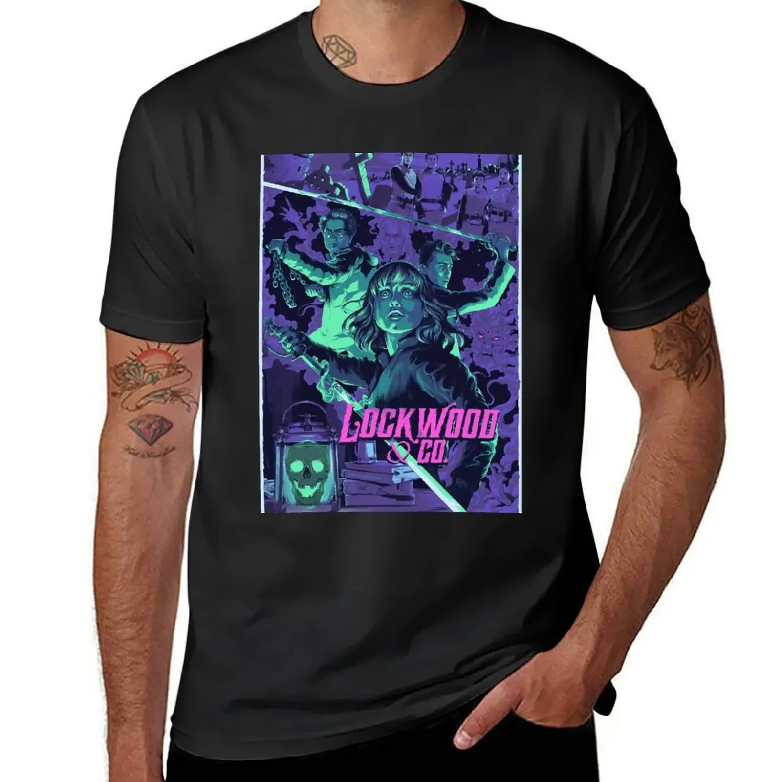 Lockwood Co, Lockwood, Lockwood and co T-Shirt street wear oversized mens graphic t-shirts anime