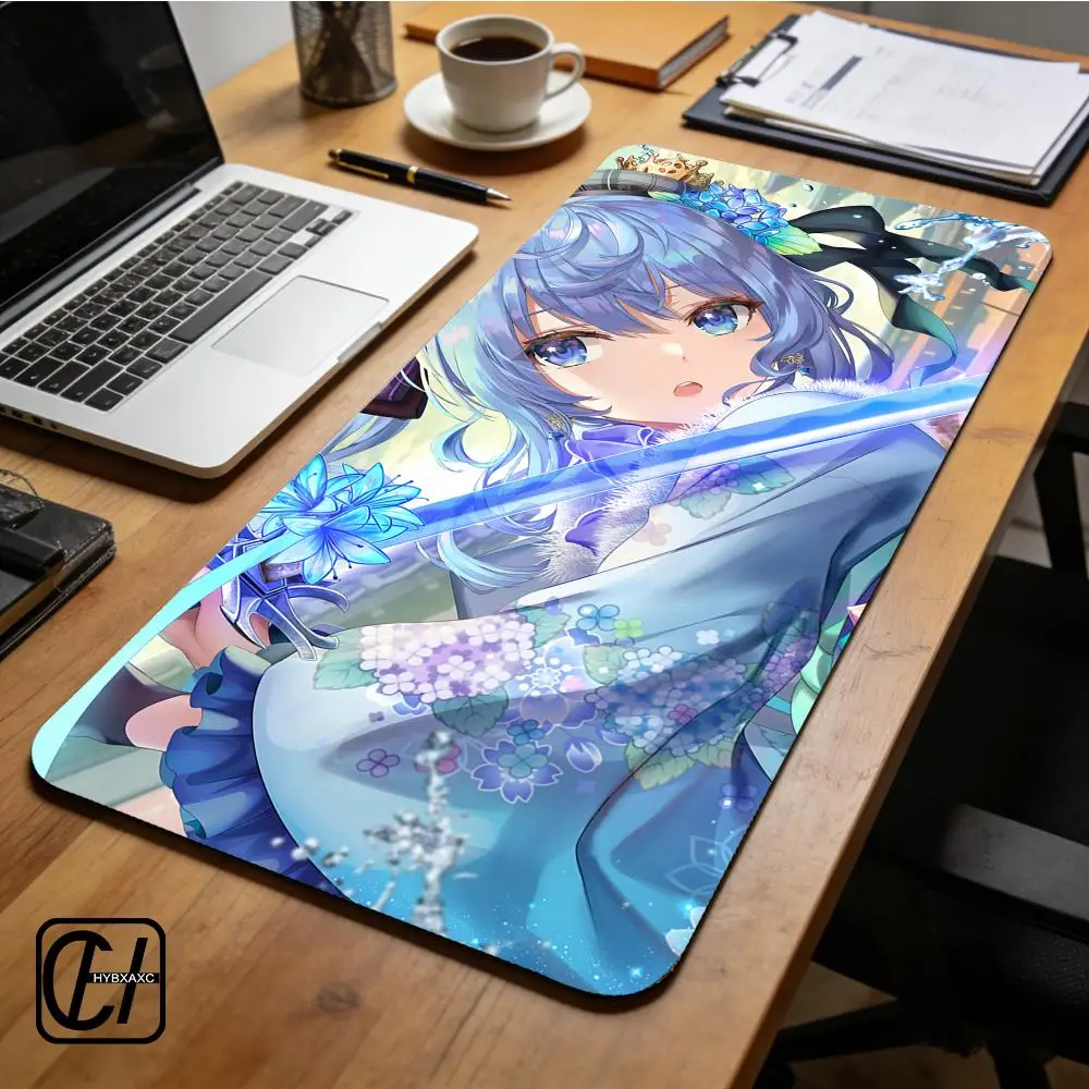 

Hoshimachi Suisei Hololive Mouse Pad Desk Mouse Pad Cute HD Desk Pad Extended Gaming Keyboard Mats Large XXL Gamer Mousepad