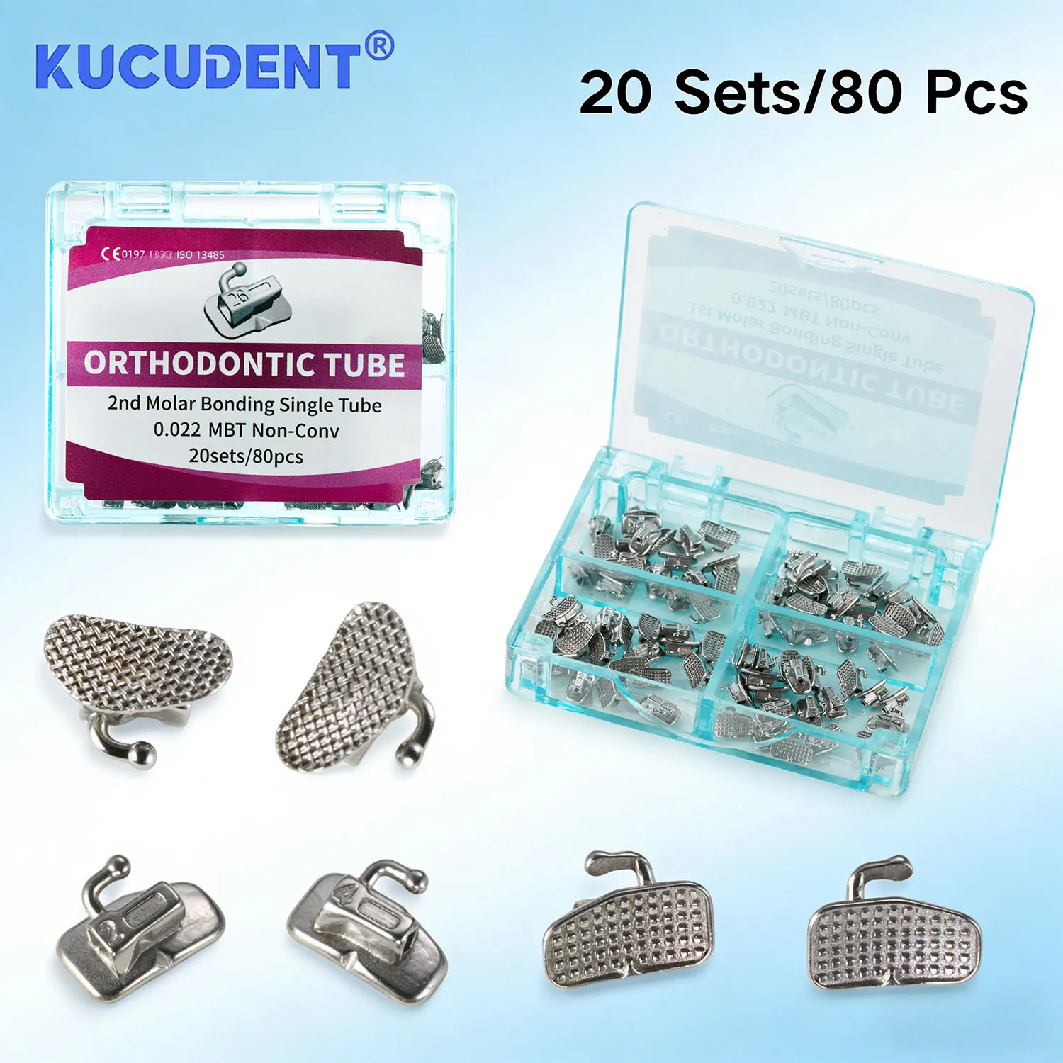 80Pcs Dental Orthod…