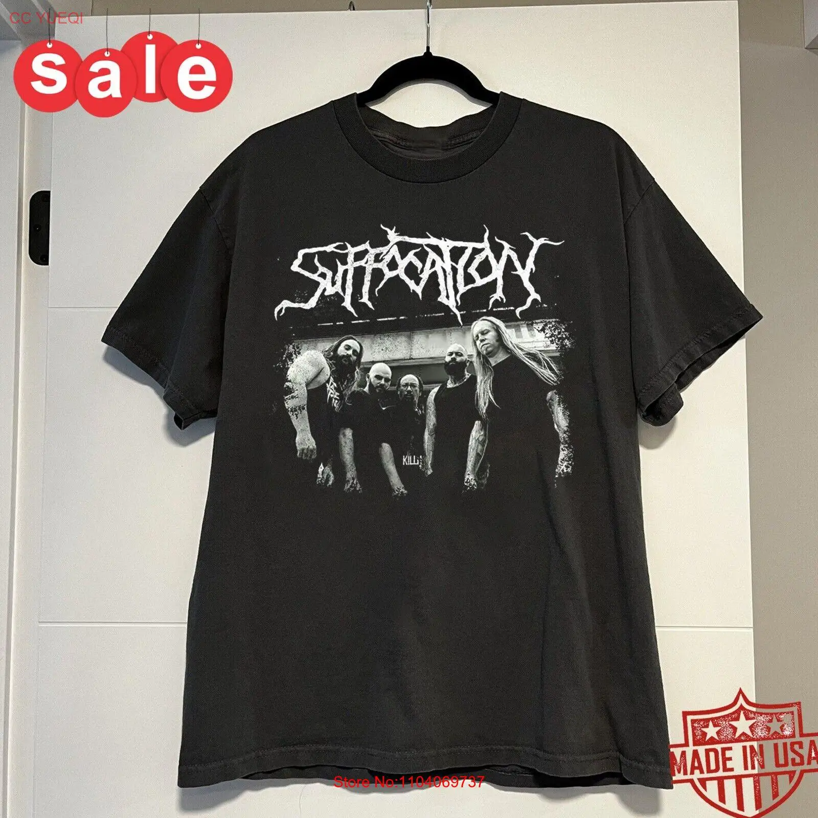 New Suffocation band memebers Gift For Fans Unisex S-5XL Shirt 1LU397