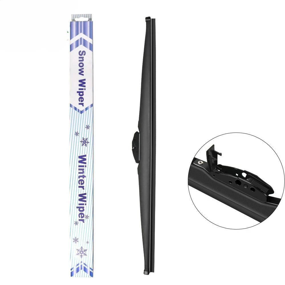 

Winter Snow Wiper Blade U Hook Universal High Quality Natural Rubber Windshield Windscreen Auto Car Accessories 1 Pc