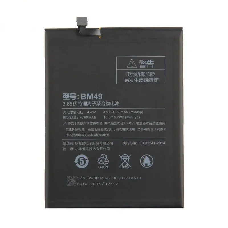 Original Battery For Xiaomi Mi Redmi Note Mix Max 2 3 3S 3X 4 4X 4A 4C 5 5A 5S 5X M5 6 6A Mi6X 7 8 9 MI9 Pro Plus Lite batteries