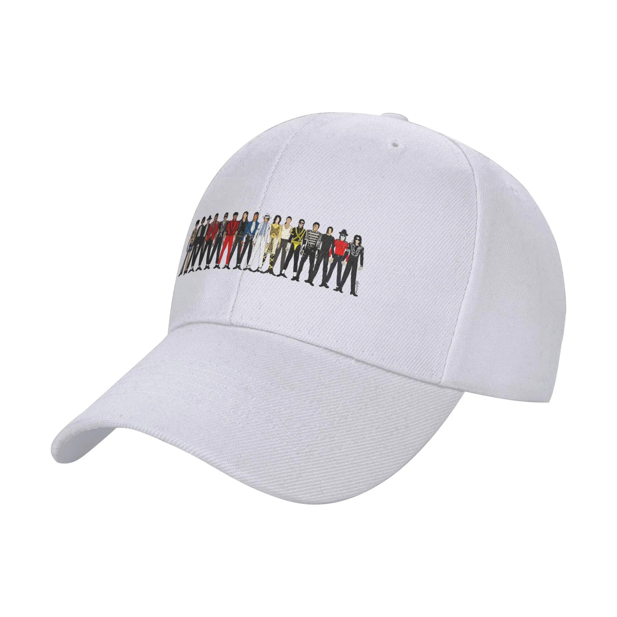 Summer Baseball Cap Outfits Of King Pop Tennis Skate Trucker Hat For Women Men Sun Visor Michael Jackson Stylish Snapback Cap