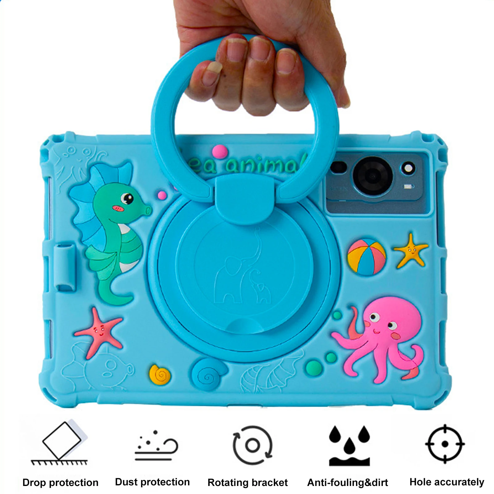 10 inch Children's Tablet Computer Octa Core Dual Cameras Dual SIM 4G Phone Call Tablets Bluetooth Wifi 6GB+ 128GB ROM