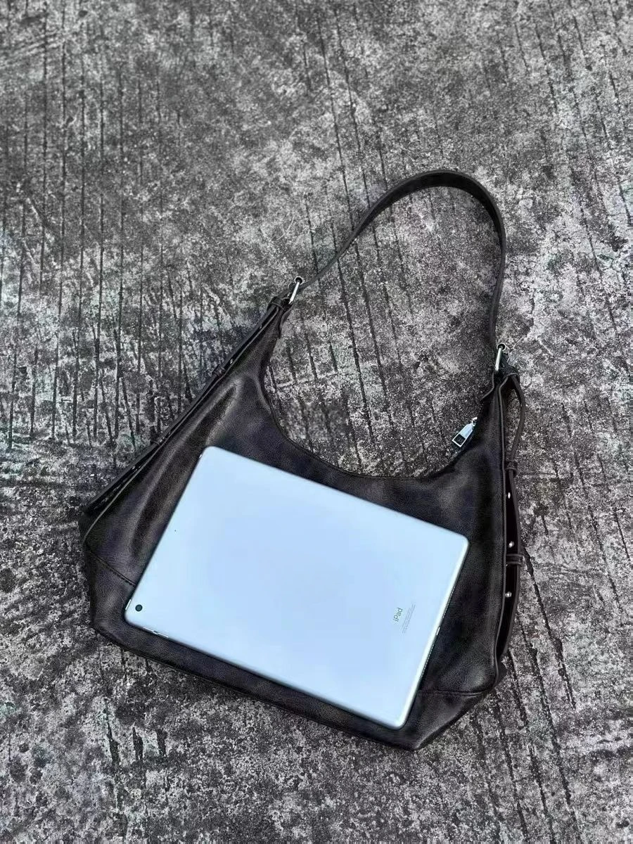 Miyagawa pod pachami pojemne torby dla kobiet 2023 nowy Vintage moda jeden torba Crossbody na jedno ramię