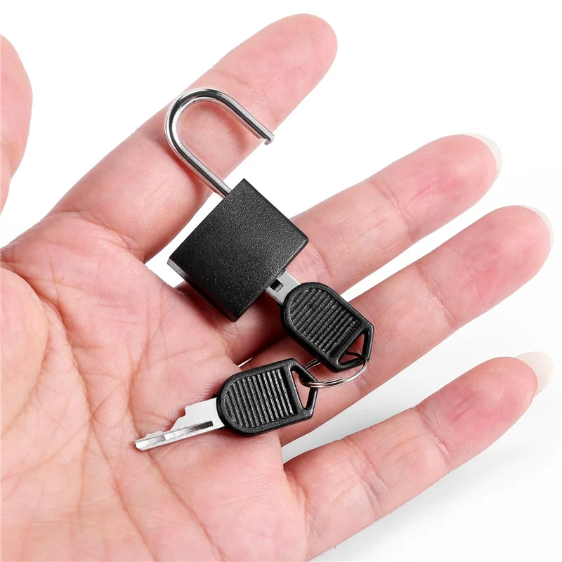 

8 Pack Locks Small Padlock With Key Luggage Gym Locker Lock Mini Colorful Padlock For Outdoor School Home