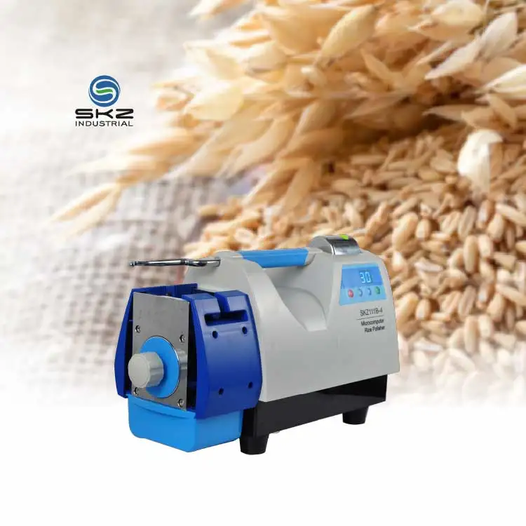 SKZ111B-4 Microcomputer Rice Polisher 170g Intelligent Control 100% Shelling Rate Rice Testing Machine