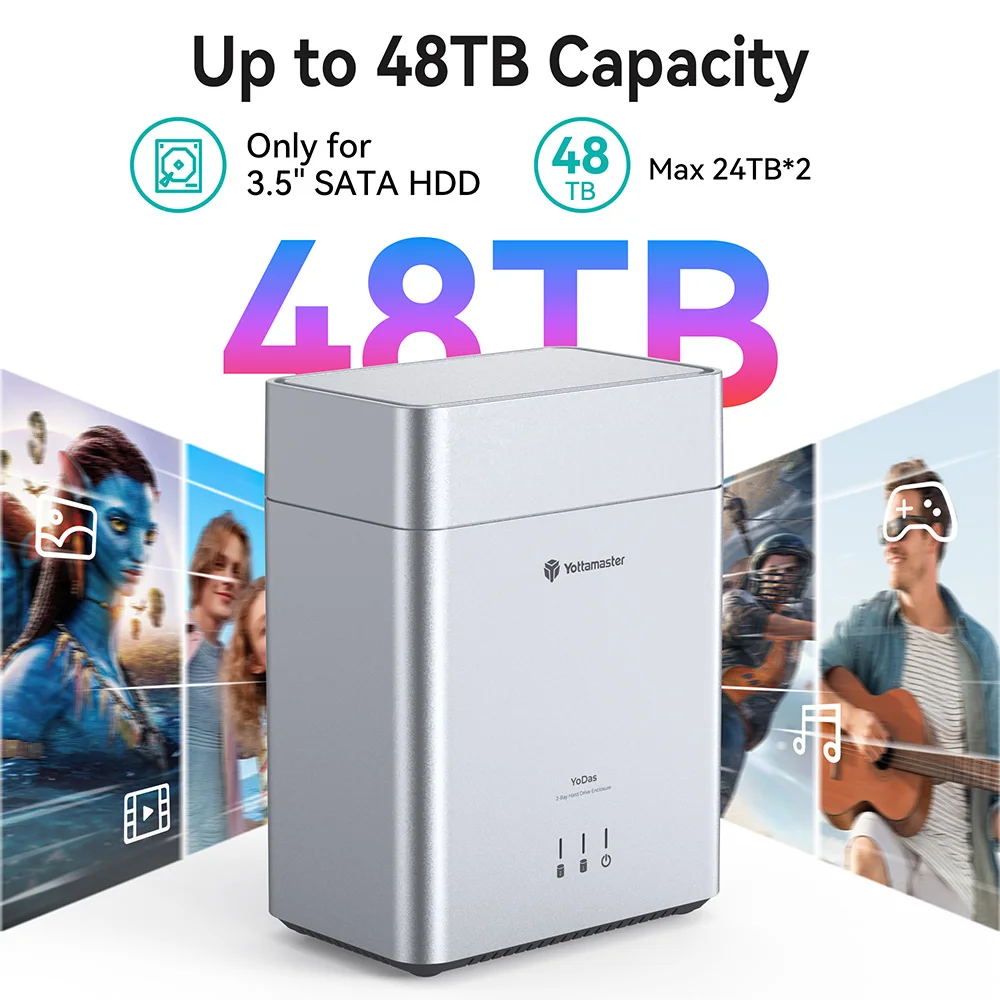 Yottamaster 2 Bay 3…