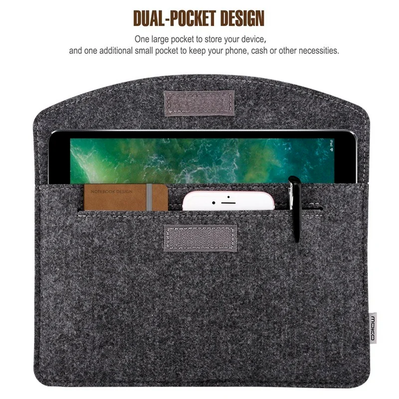 10.1-11.5 Tablet Bag For iPad 10.2 Case 10th 10.9 Air 3 4 5 Pro 11 Cover Sleeve For Samsung Lenovo Tab Xiaomi Mipad/Redmi Huawei