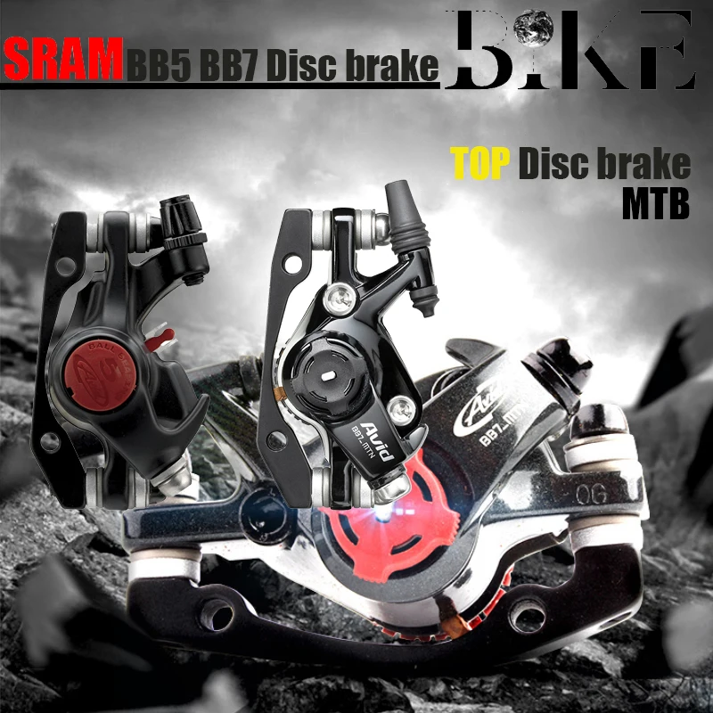 SRAM AVID BB5 BB7 Bicycle Brake MTB Front Rear Mechanical DIsc Line Pull Brake Calipers Disc Mountain Bike Parts