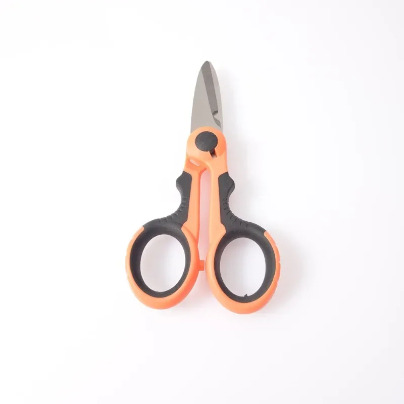 1PC Multifunctional Electrician Scissors Insulated Trunking Shears Iron Sheet Scissors Serrated Fishing Scissors