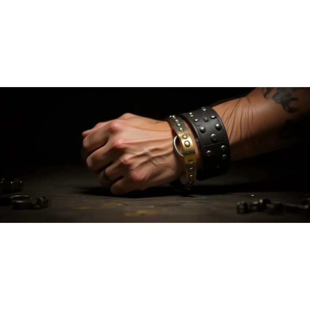 

Модный массивный золотой браслет-манжета, широкий, для многослойного ношения, эффектное украшение на руку, подарок для женщин