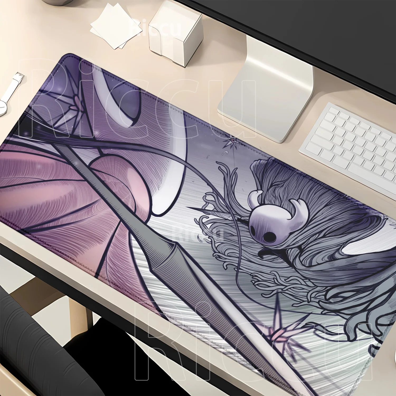 

Hollow Knight Silksong резиновый большой коврик для мыши для ПК игровые офисные аксессуары коврик для мыши игровая клавиатура компьютерный оверлок XXL настольный коврик