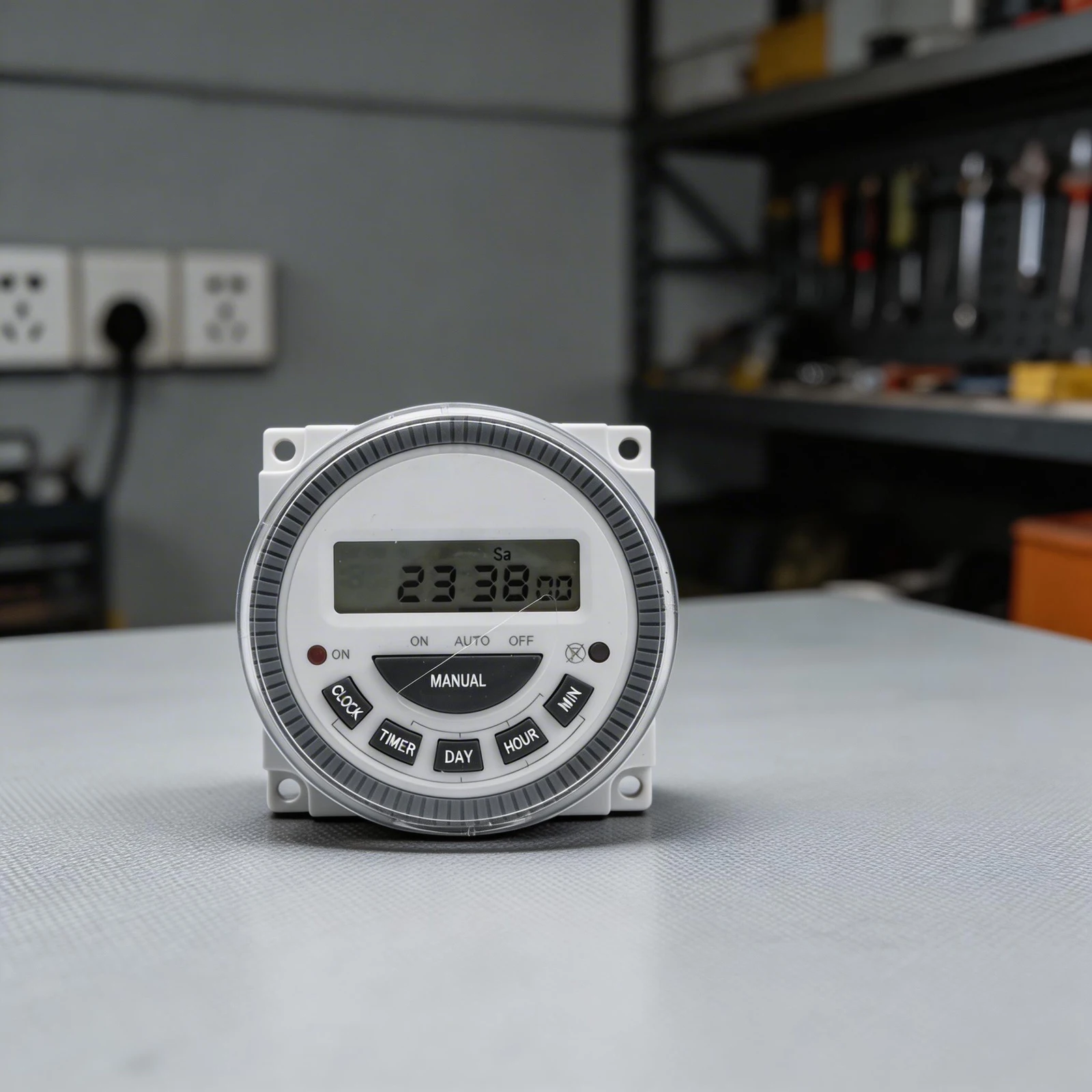 TM619 Timer Switch Digital LCD Power Timer Programmable Time Switch 7-day Cyclic Timing Intelligent Time Controller
