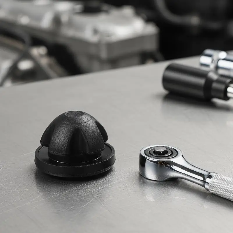 【CR】Durable Engine Cover Rubber Grommet for Car Ignition Coil Secure Bushing Protector Pad