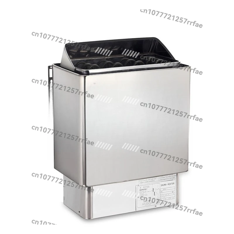 Sauna furnace wall-mounted stainless steel heating furnace temperature control digital display external control dry steamer