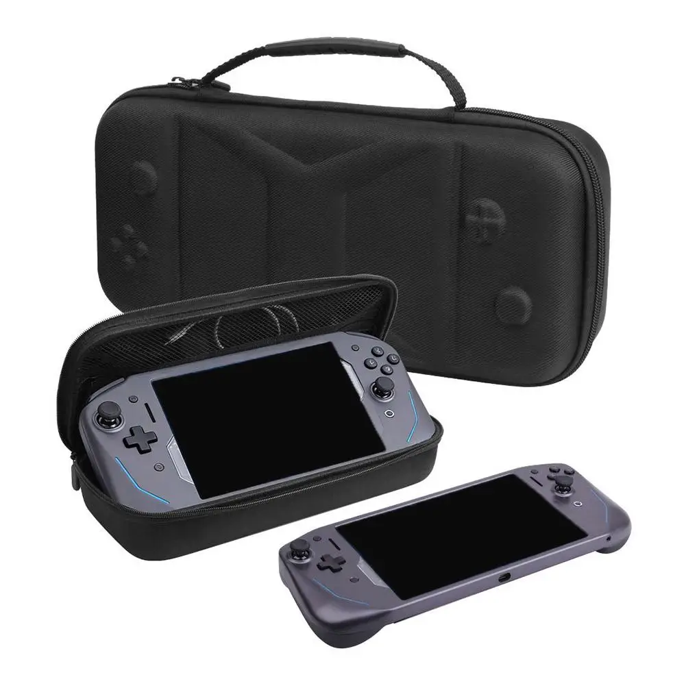Schwarze Hartschalen-Tragetasche für Lenovo Legion G9, stoßfeste Hartschalenhülle, Anti-Drop-Schutzhülle für Handheld-Konsolen