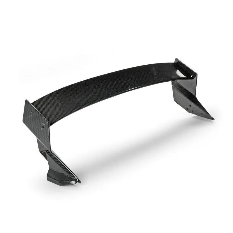 مناسبة لهوندا سيفين سيفيك FK8 نوع R ألياف الكربون الجناح الخلفي تعديل موجين لانهائي سبويلر ثابت الرياح الجناح #2