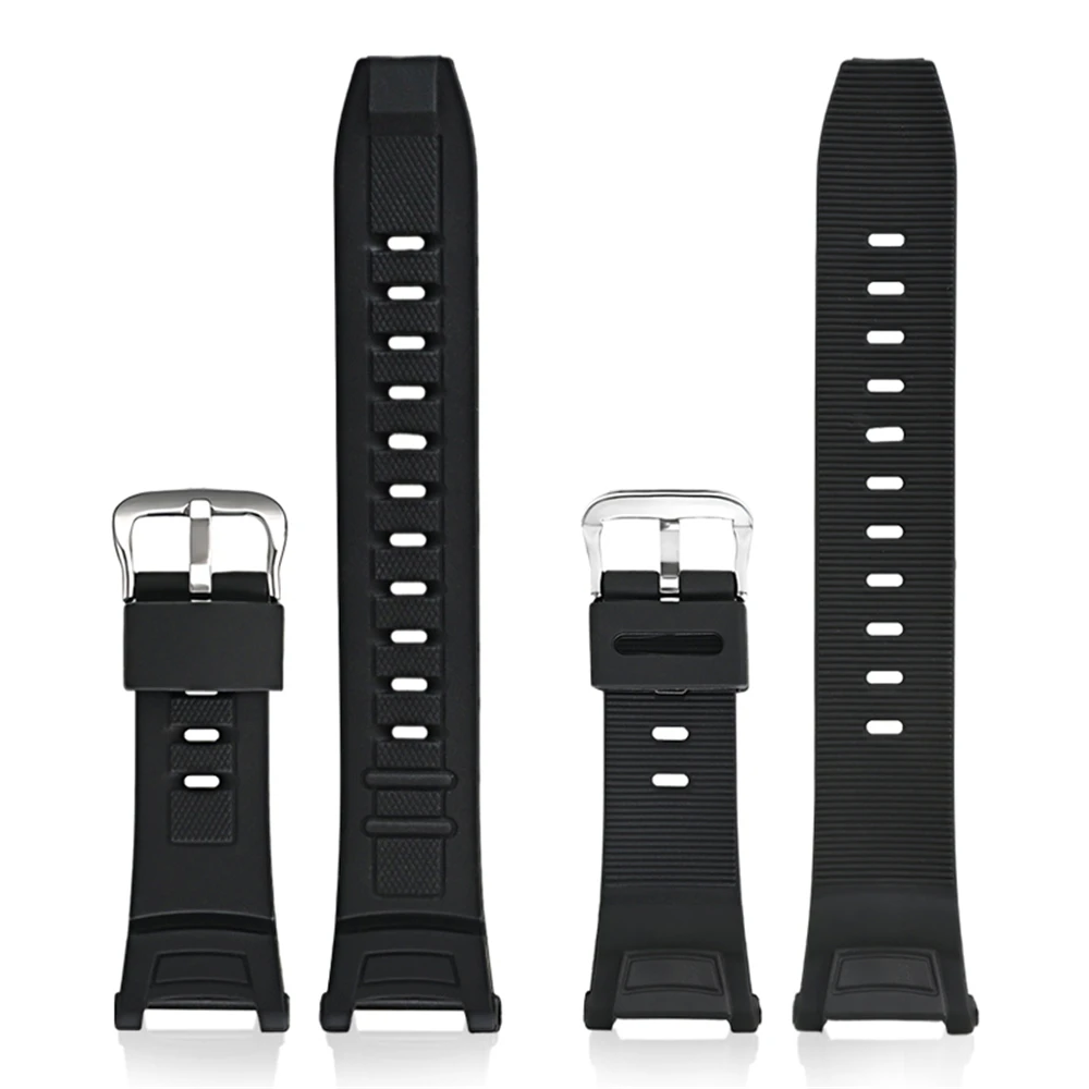 Watchband For PRW-1500 PAW-1500 PRG-130 PROTREK series Strap Wrist Premium TPU Watch band accessories Comes with Screw tool