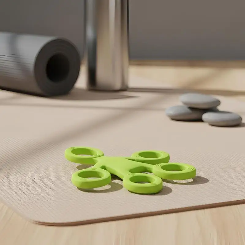 Finger Grip Silicone Ring Exerciser Antistress Resistance Band Fitness Stretcher 3 Levels Ibs Finger Sensory Toy For Autism ADHD