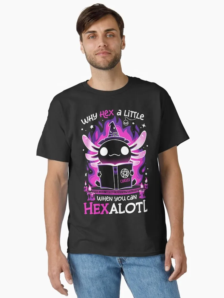 Axolotl Witching Hour - Spooky Salamander Classic T-Shirt
