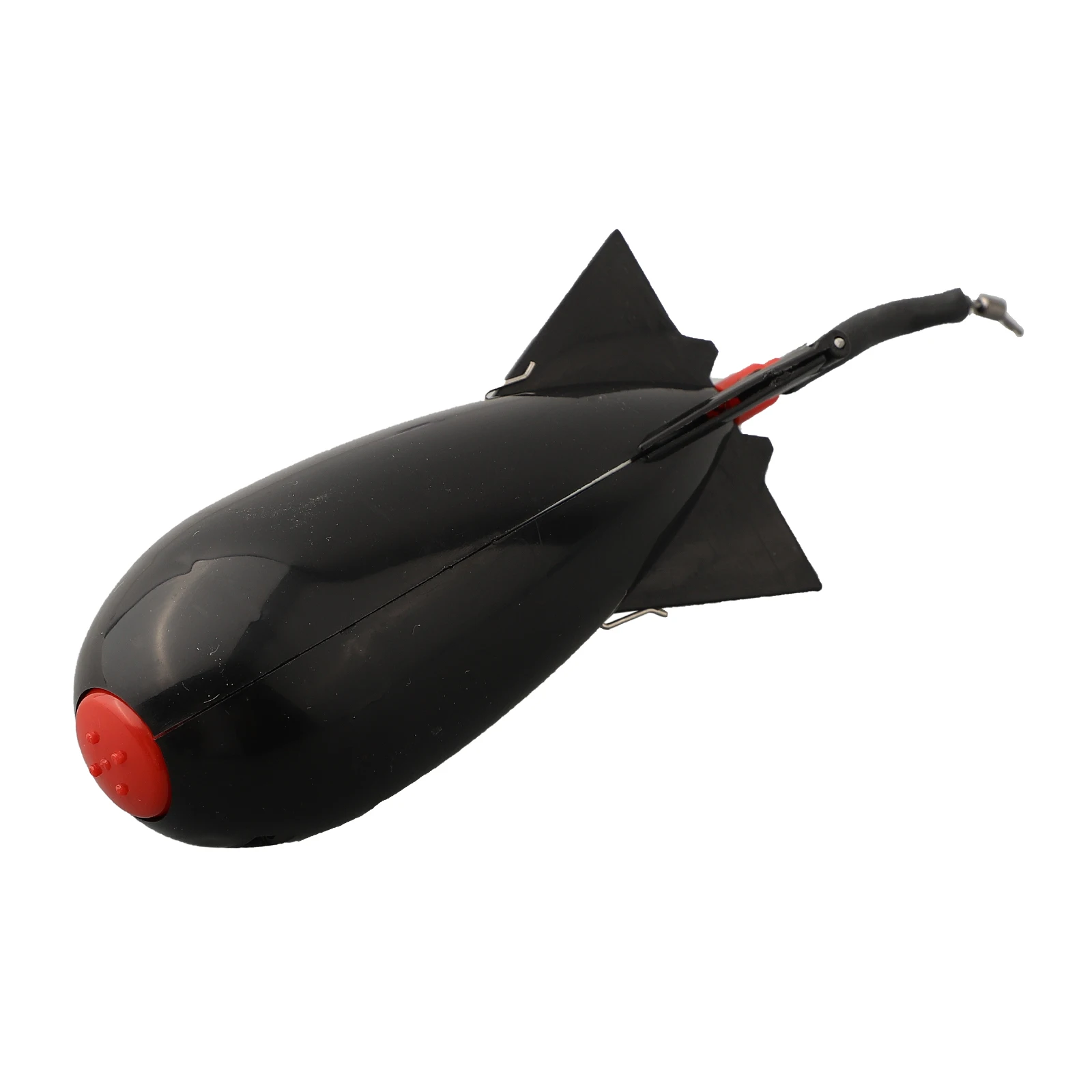 Angeln Rakete Feeder Karpfen Angeln Rakete Feeder Spod Bombe Float Köder Köder Halter Pellet Rakete Feeder Schwarz Angeln Zubehör